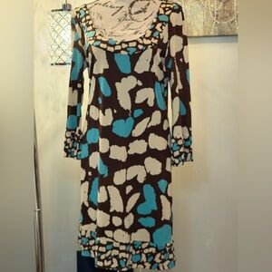 100% Silk Diane Von Furstenburg Dress